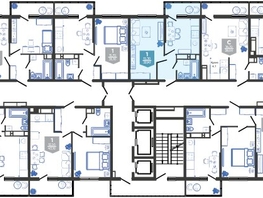 Продается 1-комнатная квартира ЖК Облака-3, дом 1, 32.9  м², 7448560 рублей