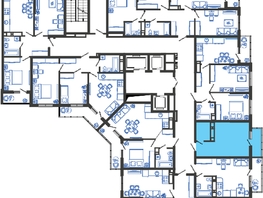 Продается Студия ЖК Облака-3, дом 1, 23.4  м², 6629220 рублей