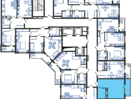 Продается Студия ЖК Облака-3, дом 1, 26.2  м², 6445200 рублей