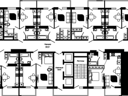 Продается 1-комнатная квартира ЖК Отражение, 2 очередь литера 3, 39.1  м², 6083960 рублей