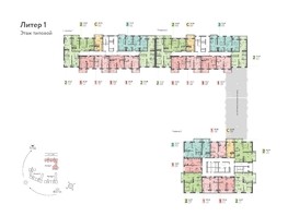 Продается Студия ЖК Теплые Края, 1 очередь литера 1, 23.4  м², 3463200 рублей