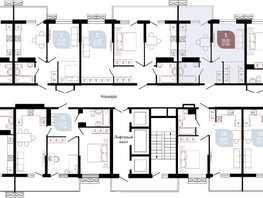 Продается 1-комнатная квартира ЖК Отражение, 2 очередь литера 4, 38.7  м², 6021720 рублей