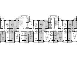 Продается 2-комнатная квартира ЖК Гулливер, литера 2, 55.98  м², 7056559 рублей