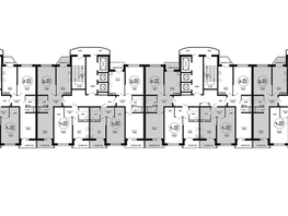 Продается 2-комнатная квартира ЖК Гулливер, литера 2, 55.87  м², 7157785 рублей