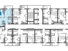Продается 2-комнатная квартира ЖК Облака-2, блок секция 1-3, 49.2  м², 9534200 рублей
