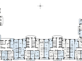 Продается 1-комнатная квартира ЖК Гулливер, литера 1, 41.44  м², 6312141 рублей