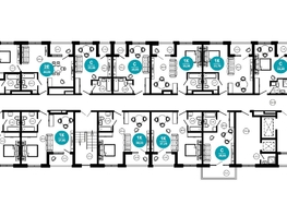 Продается 2-комнатная квартира ЖК Нескучный сад, корпус 2, 44.6  м², 49813740 рублей