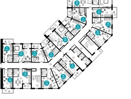 Продается 1-комнатная квартира ЖК Нескучный сад, корпус 2, 36.2  м², 40312320 рублей