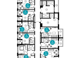 Продается 1-комнатная квартира ЖК Нескучный сад, корпус 2, 26.5  м², 32001400 рублей