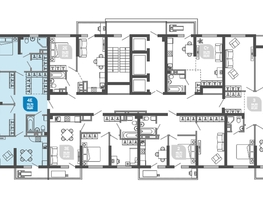 Продается 3-комнатная квартира ЖК Облака-2, блок секция 4-8, 99.1  м², 18610980 рублей