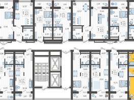 Продается 3-комнатная квартира ЖК Кислород, корпус 9, 65.94  м², 23408700 рублей