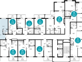 Продается 2-комнатная квартира ЖК Лестория, дом 3, 62.8  м&sup2;, 25661870 рублей