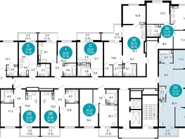 Продается 2-комнатная квартира ЖК Лестория, дом 3, 77.4  м&sup2;, 30793378 рублей