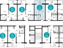 Продается 1-комнатная квартира ЖК Лестория, дом 2, 24  м&sup2;, 13716788 рублей