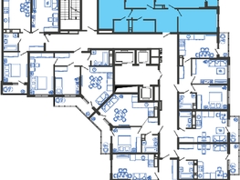 Продается 3-комнатная квартира ЖК Облака-3, дом 1, 79.6  м², 14264320 рублей