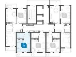 Продается Студия ЖК Облака-2, блок секция 4-8, 23.6  м², 7264080 рублей