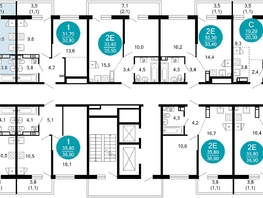 Продается 2-комнатная квартира ЖК Лестория, дом 4, 41.8  м&sup2;, 19597754 рублей