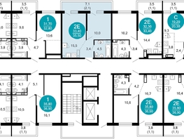 Продается 1-комнатная квартира ЖК Лестория, дом 4, 35.5  м&sup2;, 16015635 рублей