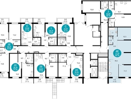 Продается 2-комнатная квартира ЖК Лестория, дом 5, 80.7  м&sup2;, 27707711 рублей