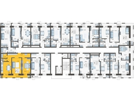 Продается 2-комнатная квартира ЖК Небо, литера 5, 66.7  м², 9951640 рублей