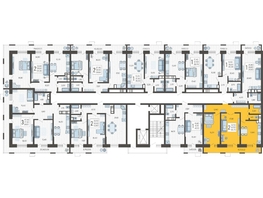 Продается 2-комнатная квартира ЖК Небо, литера 4, 66.7  м², 9764880 рублей