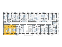 Продается 2-комнатная квартира ЖК Небо, литера 6, 66.7  м², 9291310 рублей