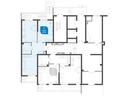 Продается 2-комнатная квартира ЖК Облака-2, блок секция 4-8, 50.8  м², 9001760 рублей