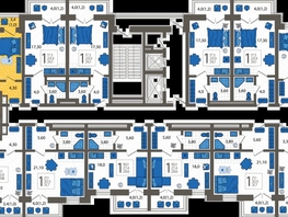 Продается 1-комнатная квартира ЖК Летний, корпус 5, 38.6  м², 12213040 рублей