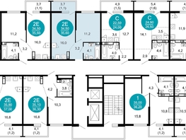 Продается 1-комнатная квартира ЖК Лестория, дом 2, 35.9  м&sup2;, 17540610 рублей