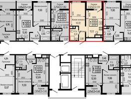 Продается 1-комнатная квартира ЖК Botanica Hills (Ботаника Хилс), лит 1, 31.27  м², 9642000 рублей