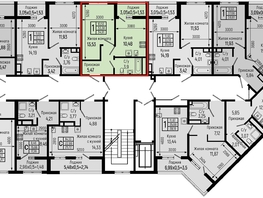 Продается 1-комнатная квартира ЖК Botanica Hills (Ботаника Хилс), лит 1, 34.91  м², 9480000 рублей