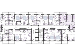 Продается 3-комнатная квартира ЖК Улыбка, литера 1, 68.2  м², 9820800 рублей