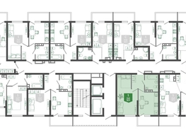 Продается 1-комнатная квартира ЖК Флора, 3 этап литера 4, 36.8  м², 15879320 рублей