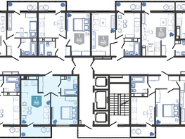 Продается 1-комнатная квартира ЖК Облака-3, дом 1, 43.1  м², 8406655 рублей