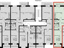 Продается 2-комнатная квартира ЖК Nova Vita (Нова Вита), дом 19, 62.6  м², 6950000 рублей