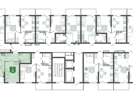 Продается 1-комнатная квартира ЖК Флора, 3 этап литера 5, 38  м², 16782795 рублей