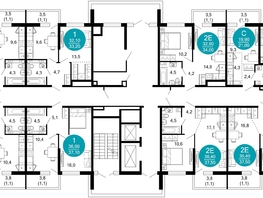Продается 1-комнатная квартира ЖК Лестория, дом 4, 25.1  м&sup2;, 11918197 рублей