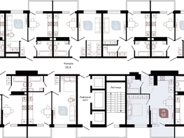 Продается 1-комнатная квартира ЖК Отражение, 2 очередь литера 3, 40.2  м², 6291300 рублей