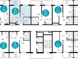 Продается 1-комнатная квартира ЖК Лестория, дом 4, 33.4  м², 14305220 рублей