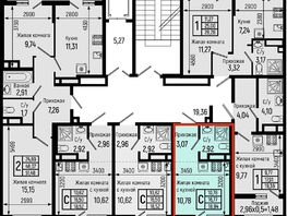 Продается Студия ЖК Botanica Hills (Ботаника Хилс), лит 2, 18.84  м², 6353000 рублей