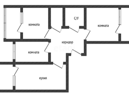 Продается 3-комнатная квартира ЖК Южане, 3 очередь литера 2, 70.3  м², 6900000 рублей