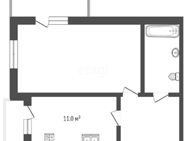 Продается 1-комнатная квартира Западный Обход ул, 35.9  м², 3920000 рублей