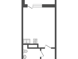 Продается Студия ЖК Самолет, литера 26, 16  м², 3800000 рублей