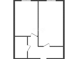 Продается 1-комнатная квартира Криничная ул, 44.9  м², 2245000 рублей