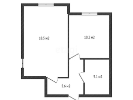 Продается 2-комнатная квартира Криничная ул, 39.2  м², 2150000 рублей