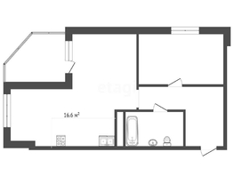 Продается 2-комнатная квартира Адмиралтейский б-р, 52.1  м², 5250000 рублей