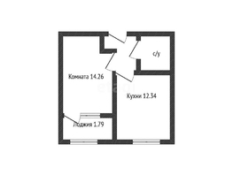 Продается 1-комнатная квартира Обрывная ул, 36  м², 8300000 рублей