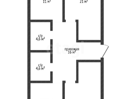 Продается 3-комнатная квартира Уральская ул, 92  м², 10500000 рублей