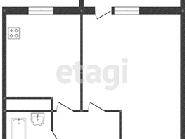 Продается 1-комнатная квартира ЖК Южане, 4 очередь литера 1, 36.1  м², 5600000 рублей