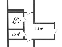 Продается 1-комнатная квартира ЖК Avrora (Аврора), 55  м², 9800000 рублей